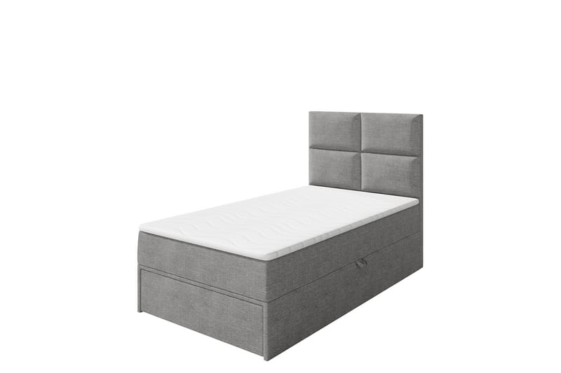 Bodskatan Sängpaket Kontinentalsäng 90x200 cm - Ljusgrå - Möbler - Säng - Kontinentalsäng