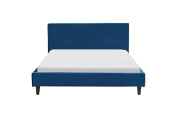 Bossom Sängram 140x200 cm - Blå/Mörkt trä - Möbler - Säng - Sängram & sängstomme