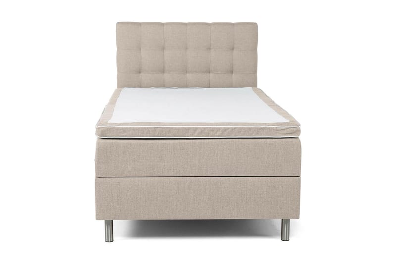 Box Bed Suset 120x200 - Beige - Säng med förvaring