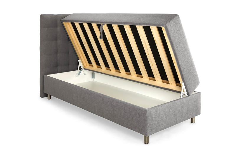 Box Bed Suset 90x200 - Grå - Möbler - Säng - Enkelsäng