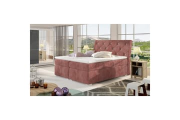 Box Spring Eltap Balvin - 140x200 cm, Kronos 29, Rosa - Möbler - Säng - Kontinentalsäng