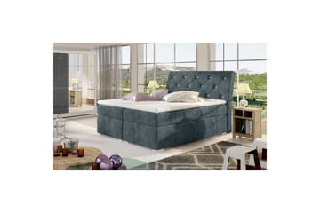 Box Spring Eltap Balvin - 140x200 cm, Paros 06, Mörkgrå - Möbler - Säng - Kontinentalsäng