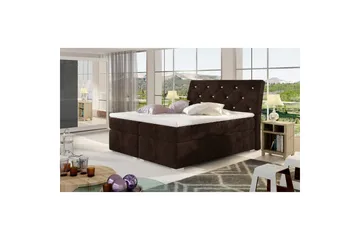 Box Spring Eltap Balvin - 180x200 cm, Kronos 06, Brun - Möbler - Säng - Kontinentalsäng