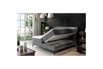 Boxfjäder Eltap Aderito - 160x200 cm, Paros 05, Paros 05 Pasy 2, Ljusgrå - Möbler - Säng - Kontinentalsäng