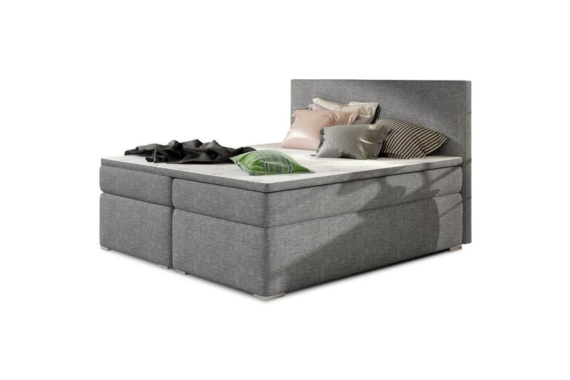 Boxspring Eltap Divalo, Sawana 21, Grå, 180x200 cm