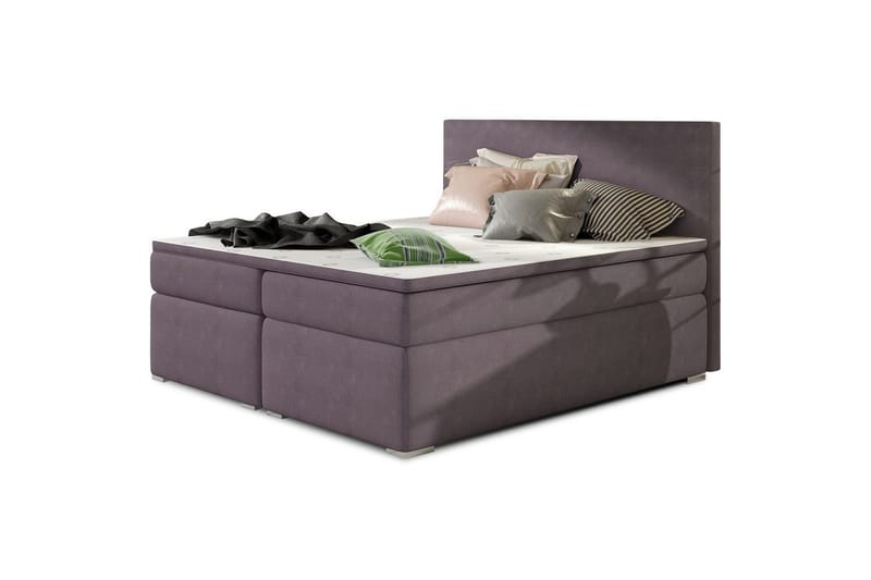 Boxspring Eltap Divalo, Soro 65, Rosa, 140x200 cm