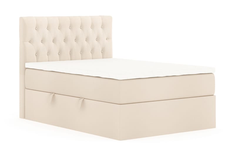 Boxy Box Bed 140x200 cm - Beige - Möbler - Säng - Ramsäng
