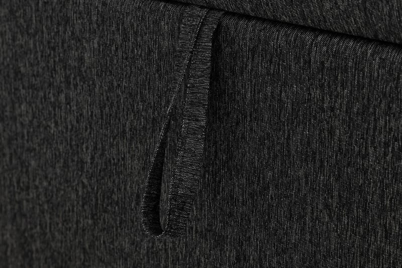 Boxy Box Bed 140x200 cm - Svart/Grå - Möbler - Säng - Ramsäng