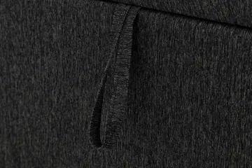 Boxy Box Bed 140x200 cm - Svart/Grå - Möbler - Säng - Säng med förvaring