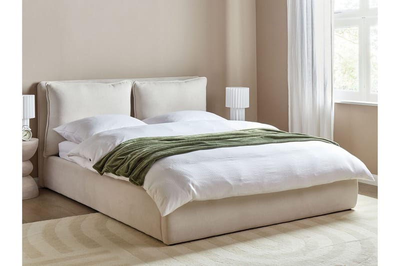 Braylon Sängram 160x200 cm - Beige - Möbler - Säng - Säng med förvaring