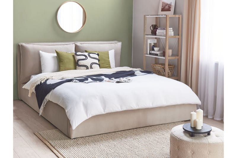 Braylon Sängram 180x200 cm - Beige - Möbler - Säng - Säng med förvaring