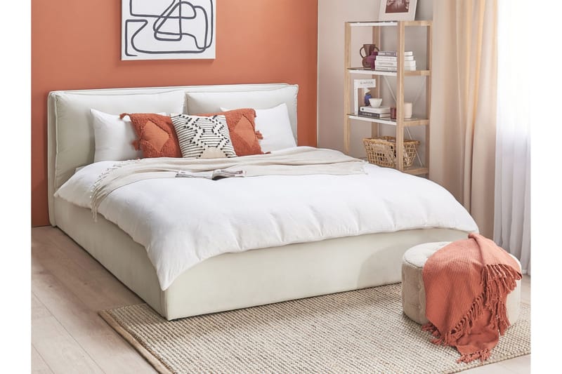 Braylon Sängram 180x200 cm - Vit - Möbler - Säng - Säng med förvaring