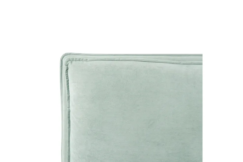 Braylon Sängram med Förvaring 180x200 cm i Sammet med Sänggavel - Grön - Möbler - Säng - Säng med förvaring