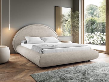 Brelan Sängram 160x200 cm - Beige - Möbler - Säng - Säng med förvaring
