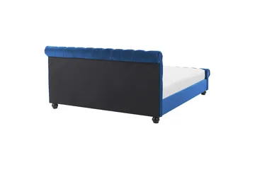 Bronson Sängram 180x200 cm - Blå/Mörkt trä - Möbler - Säng - Vattensäng