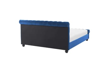 Bronson Sängram 180x200 cm - Blå/Mörkt trä - Möbler - Säng - Vattensäng