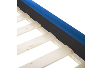 Bronson Sängram 180x200 cm - Blå/Mörkt trä - Möbler - Säng - Vattensäng