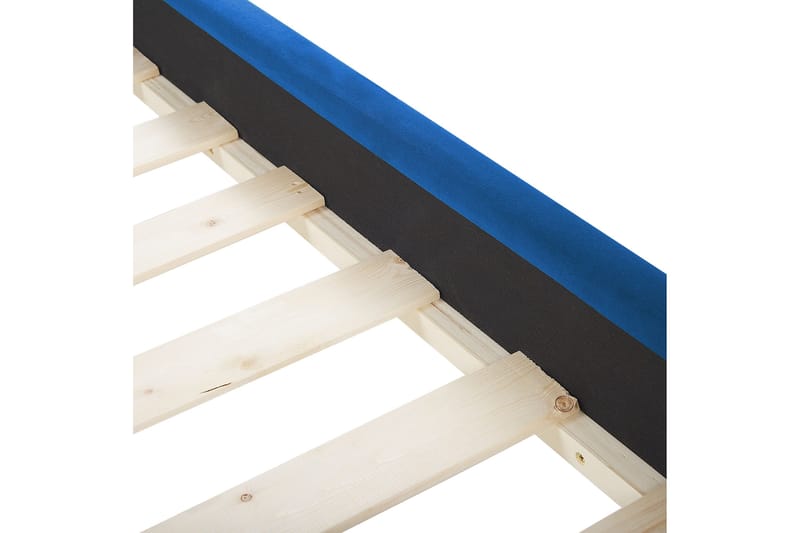 Bronson Sängram 180x200 cm - Blå/Mörkt trä - Möbler - Säng - Vattensäng