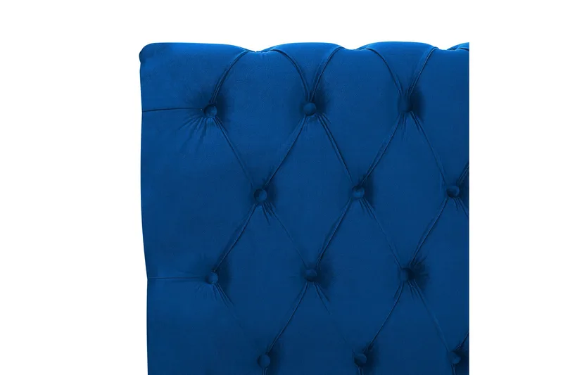 Bronson Sängram 180x200 cm - Blå/Mörkt trä - Möbler - Säng - Vattensäng