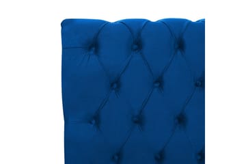 Bronson Vattensäng 180x200 cm - Blå/Mörkt trä - Möbler - Säng - Vattensäng