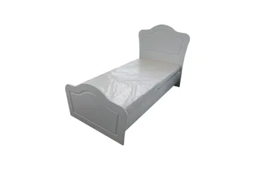 Brynor Sängram 70x180 cm - Matt Vit - Möbler - Säng - Sängram & sängstomme