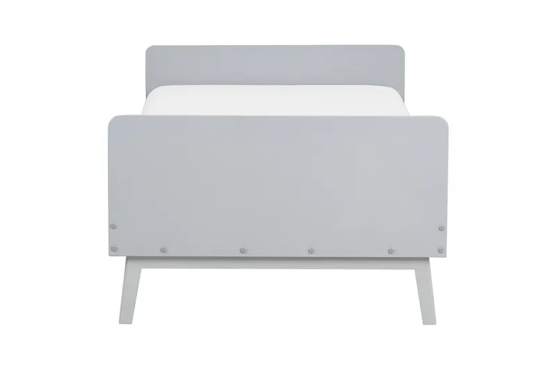 Burt Sängram 90x200 cm - Grå - Möbler - Säng - Sängram & sängstomme