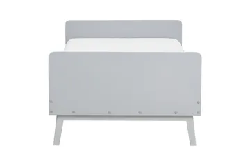 Burt Sängram 90x200 cm - Grå - Möbler - Säng - Sängram & sängstomme