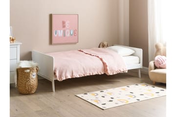 Burt Sängram 90x200 cm i Målat Trä - Vit - Möbler - Säng - Sängram & sängstomme