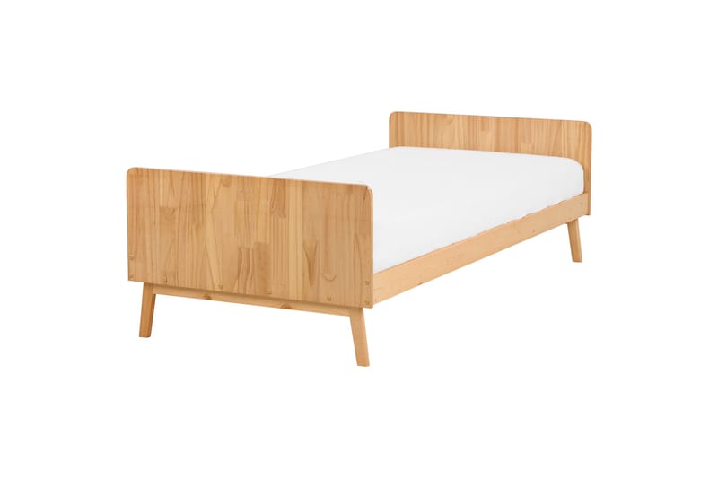 Burt Sängram 90x200 cm - Ljust trä - Möbler - Säng - Sängram & sängstomme
