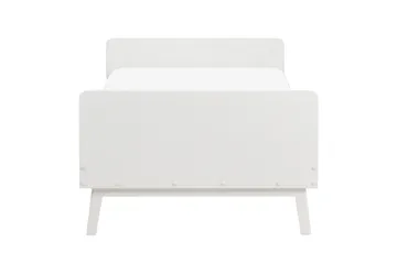 Burt Sängram 90x200 cm - Vit - Möbler - Säng - Sängram & sängstomme