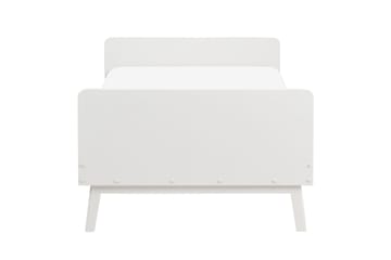 Burt Sängram 90x200 cm - Vit - Möbler - Säng - Sängram & sängstomme