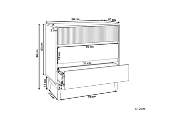 Byrå Wales - Förvaring - Förvaringsmöbler - Byrå - Hallbyrå
