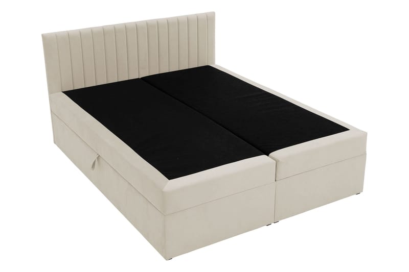 Calrosor Sängpaket Kontinentalsäng med Förvaring 160x200 cm - Blå - Möbler - Säng - Kontinentalsäng