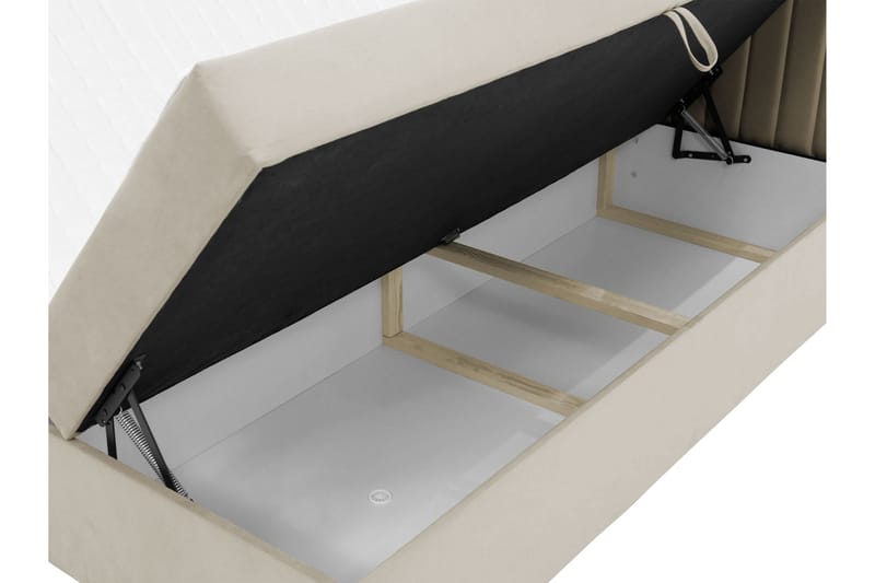 Calrosor Sängpaket Kontinentalsäng med Förvaring 160x200 cm - Rosa - Möbler - Säng - Kontinentalsäng