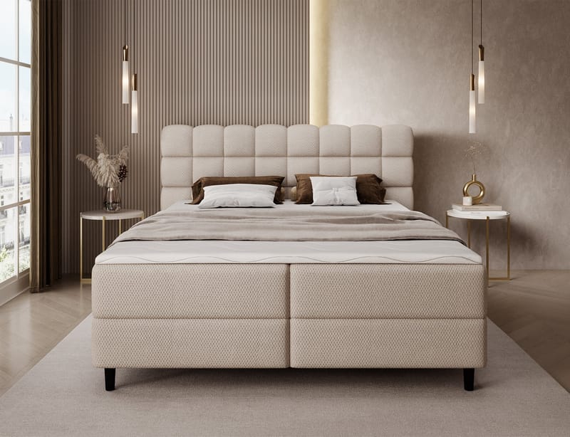 Camma Sängpaket Kontinentalsäng med förvaring 140x200 cm - Calmora 18 - Möbler - Säng - Kontinentalsäng