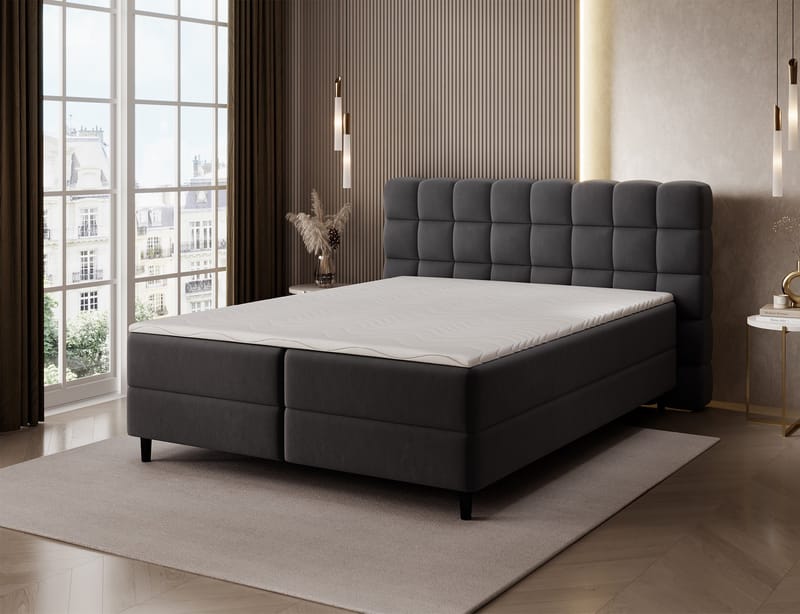 Camma Sängpaket Kontinentalsäng med förvaring 140x200 cm - Lukso 10 - Möbler - Säng - Kontinentalsäng
