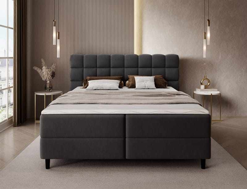 Camma Sängpaket Kontinentalsäng med förvaring 140x200 cm - Lukso 10 - Möbler - Säng - Kontinentalsäng
