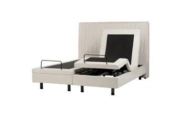 Carleigh Sängram 160x200 cm - Beige - Möbler - Säng - Ställbar säng