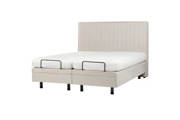 Carleigh Sängram 160x200 cm - Beige - Möbler - Säng - Ställbar säng