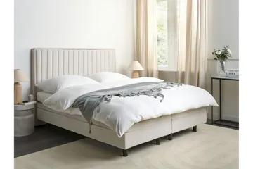 Carleigh Sängram 160x200 cm - Beige - Möbler - Säng - Ställbar säng