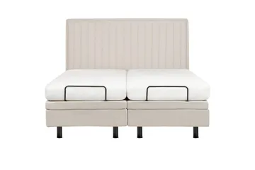 Carleigh Sängram 160x200 cm - Beige - Möbler - Säng - Ställbar säng