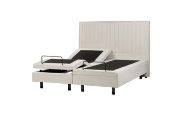 Carleigh Sängram 160x200 cm - Beige - Möbler - Säng - Ställbar säng