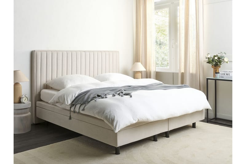 Carleigh Sängram 180x200 cm - Beige - Möbler - Säng - Ställbar säng