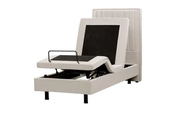 Carleigh Sängram 80x200 cm - Beige - Möbler - Säng - Ställbar säng