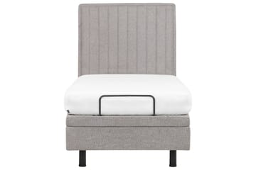 Carleigh Sängram 90x200 cm - Grå - Möbler - Säng - Sängram & sängstomme