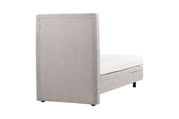 Carleigh Sängram 90x200 cm - Grå - Möbler - Säng - Ställbar säng