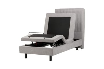 Carleigh Sängram 90x200 cm - Grå - Möbler - Säng - Sängram & sängstomme