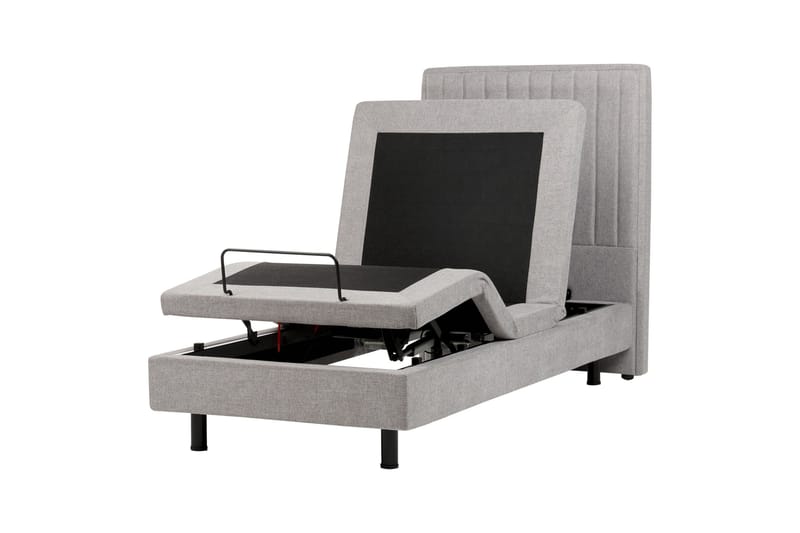 Carleigh Sängram 90x200 cm - Grå - Möbler - Säng - Sängram & sängstomme