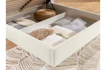 Carve Förvaringssäng - Beige - Möbler - Säng - Säng med förvaring