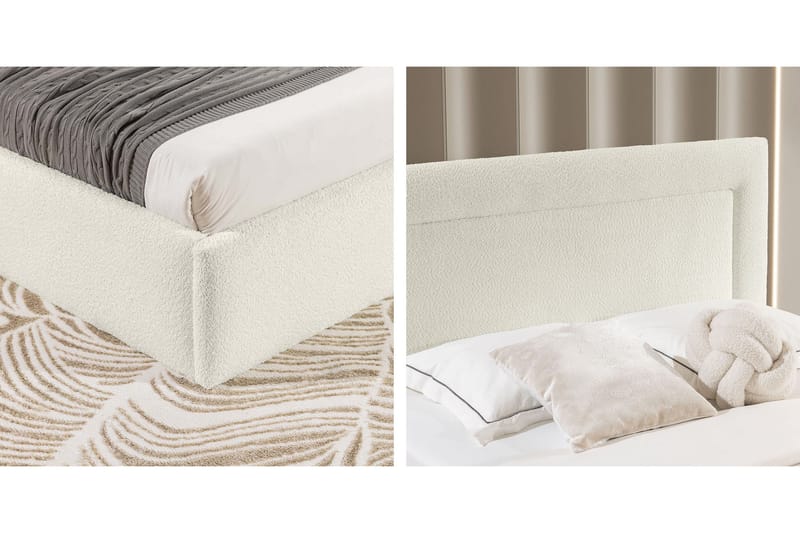 Carve Förvaringssäng - Beige - Möbler - Säng - Säng med förvaring